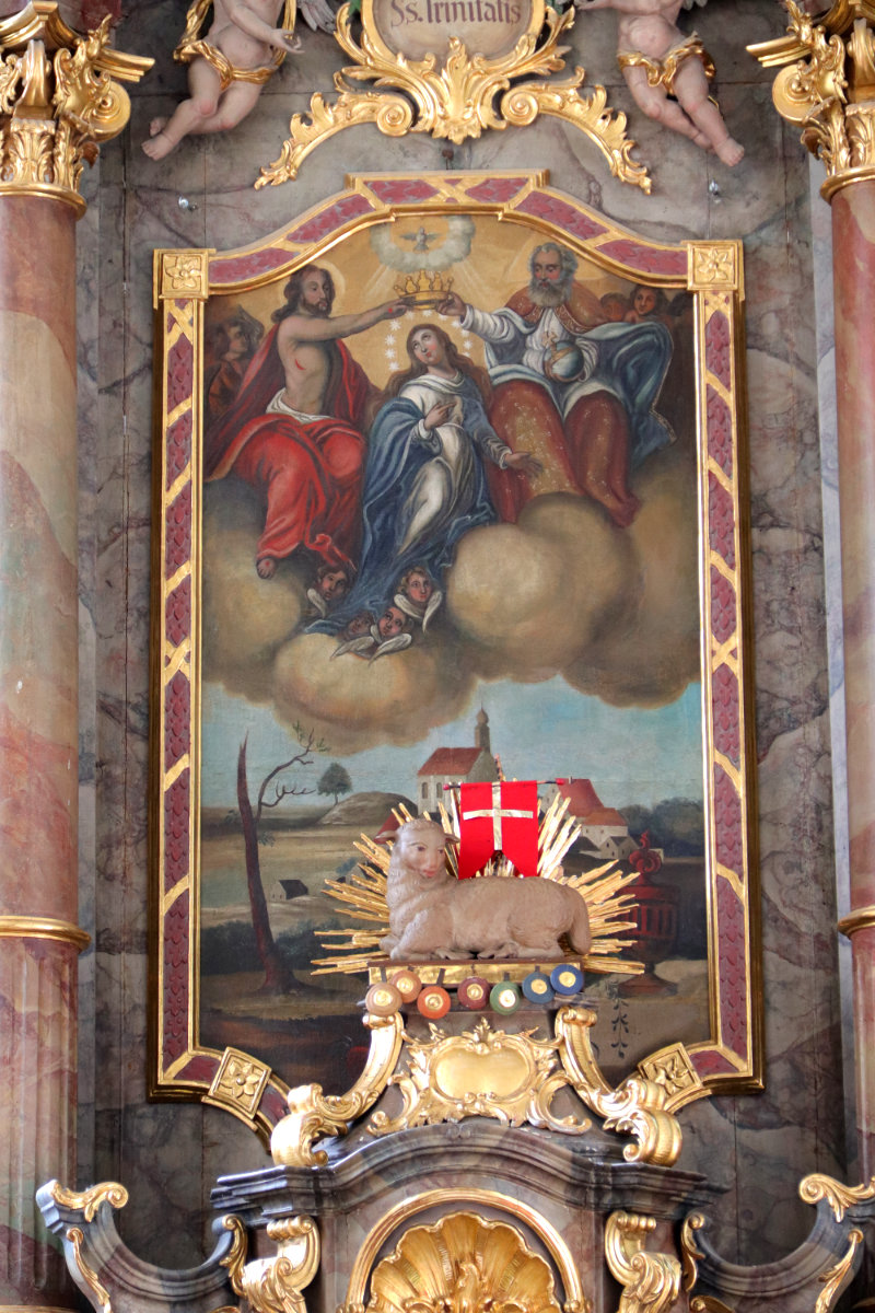 Krönung Mariens im Himmel