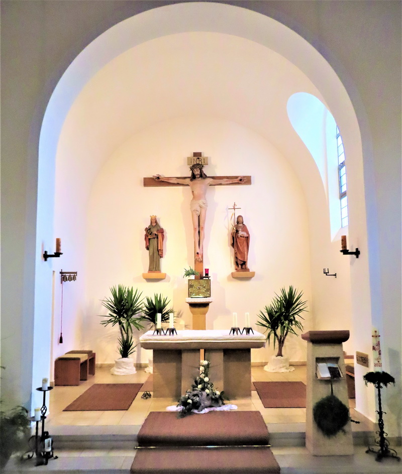Innenraum Kirche Thansüß